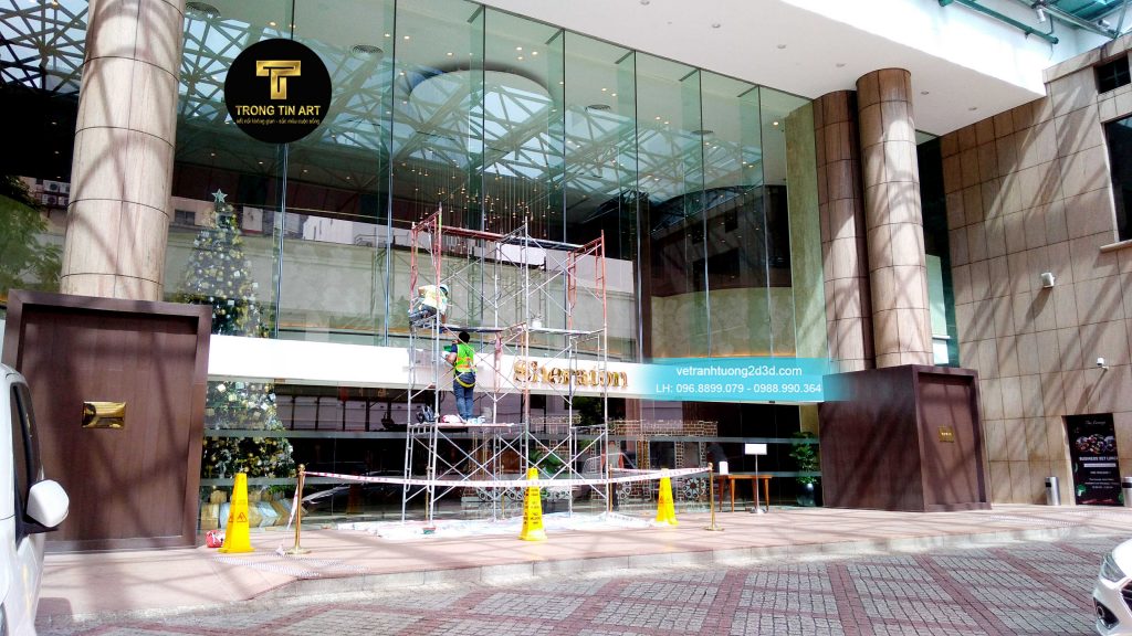 VẼ TRANH TƯỜNG 3D MỸ THUẬT TRỌNG TÍN ART