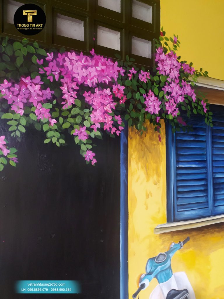 VẼ TRANH TƯỜNG 3D MỸ THUẬT TRỌNG TÍN ART