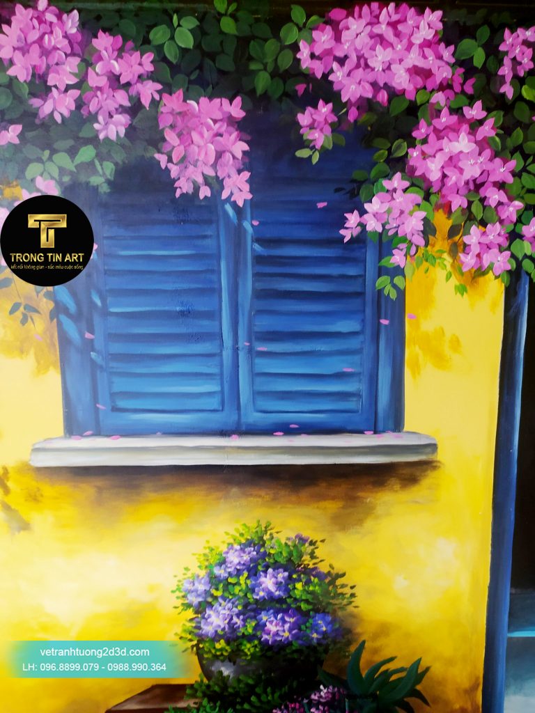 VẼ TRANH TƯỜNG 3D MỸ THUẬT TRỌNG TÍN ART