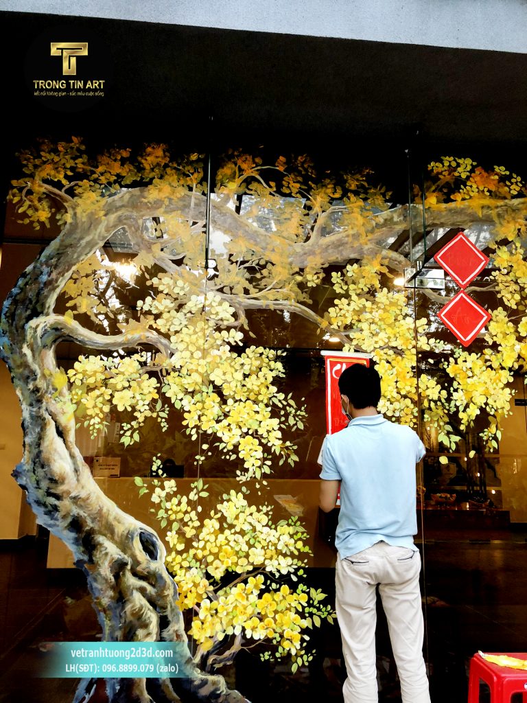 VẼ TRANH TƯỜNG 3D MỸ THUẬT TRỌNG TÍN ART