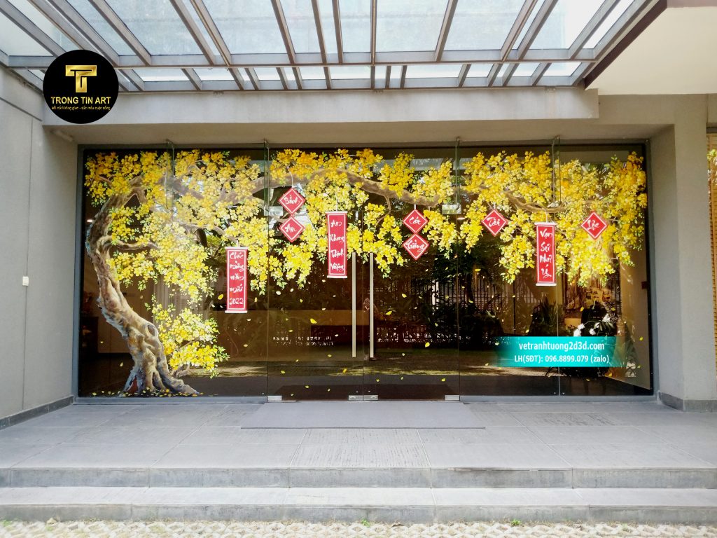 VẼ TRANH TƯỜNG 3D MỸ THUẬT TRỌNG TÍN ART