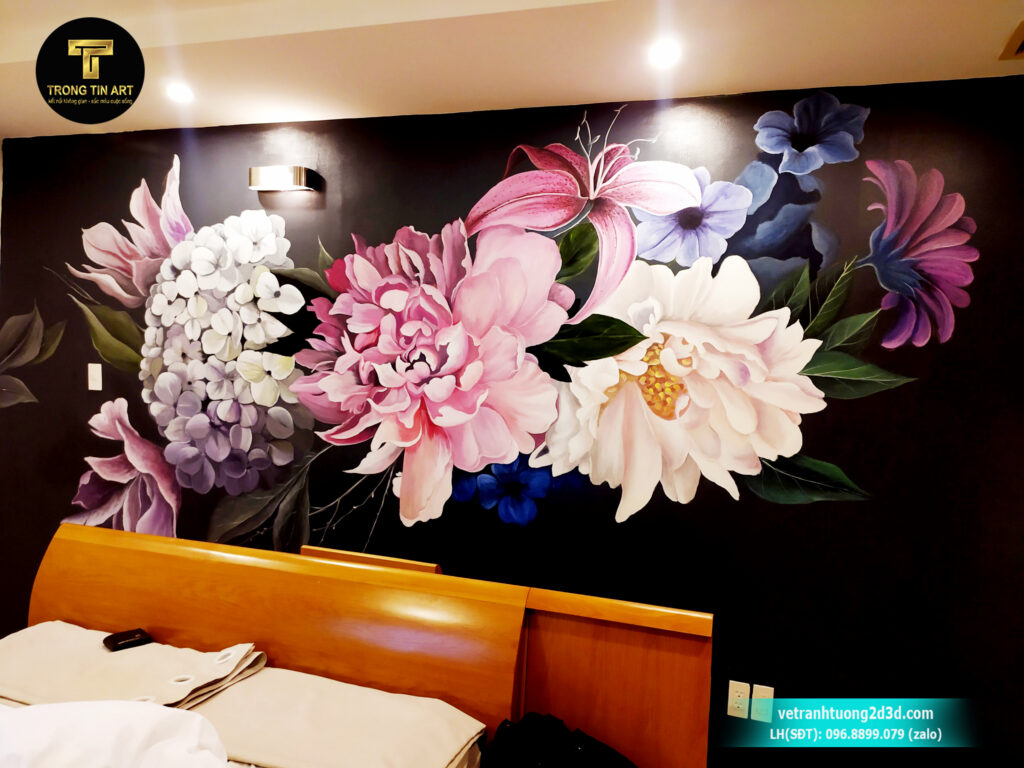 VẼ TRANH TƯỜNG 3D MỸ THUẬT TRỌNG TÍN ART