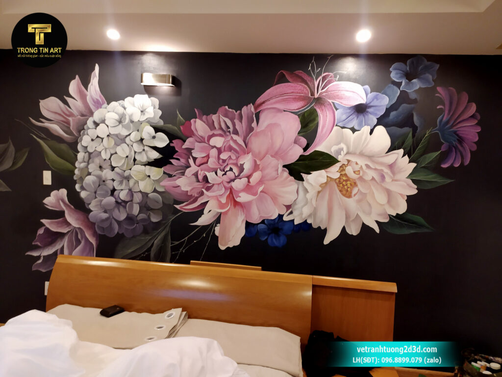 VẼ TRANH TƯỜNG 3D MỸ THUẬT TRỌNG TÍN ART