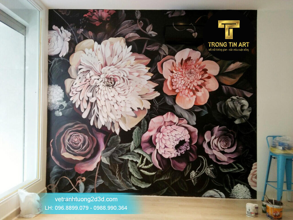 VẼ TRANH TƯỜNG 3D MỸ THUẬT TRỌNG TÍN ART