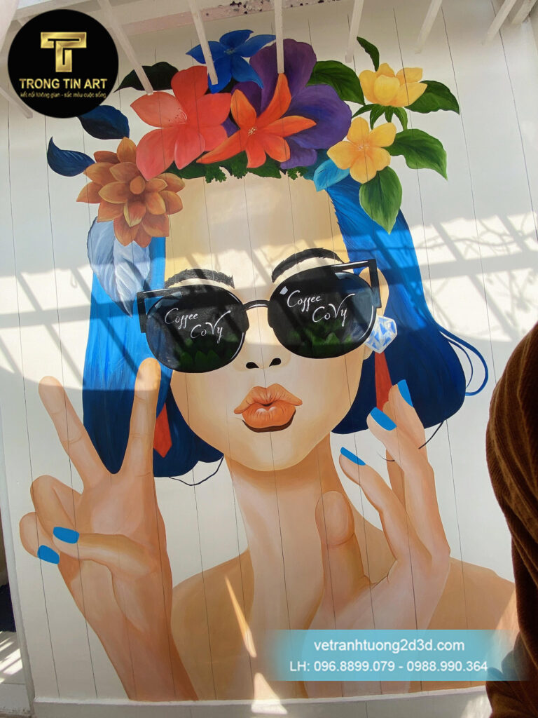 VẼ TRANH TƯỜNG 3D MỸ THUẬT TRỌNG TÍN ART