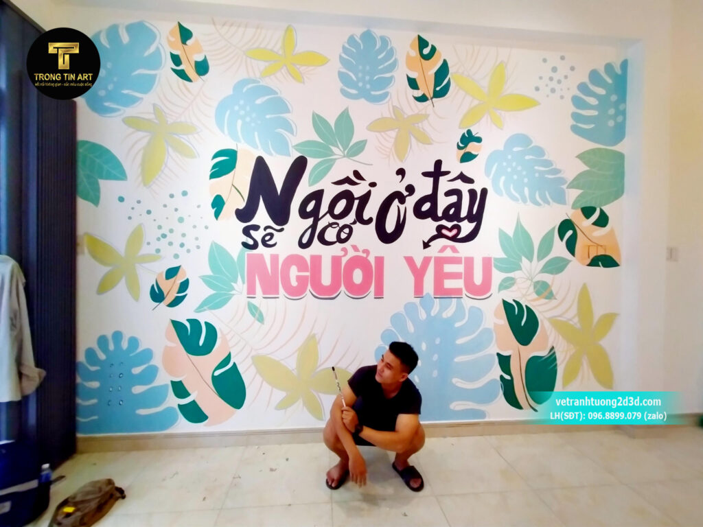 VẼ TRANH TƯỜNG 3D MỸ THUẬT TRỌNG TÍN ART
