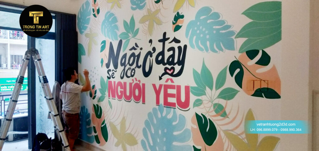 VẼ TRANH TƯỜNG 3D MỸ THUẬT TRỌNG TÍN ART