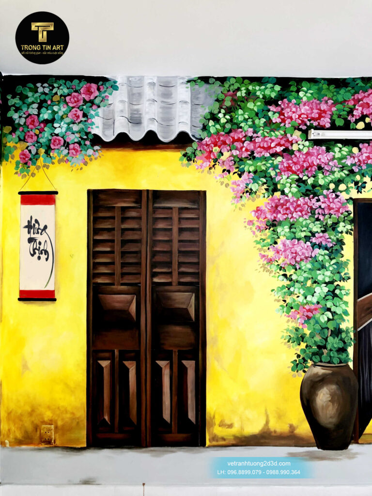 VẼ TRANH TƯỜNG 3D MỸ THUẬT TRỌNG TÍN ART
