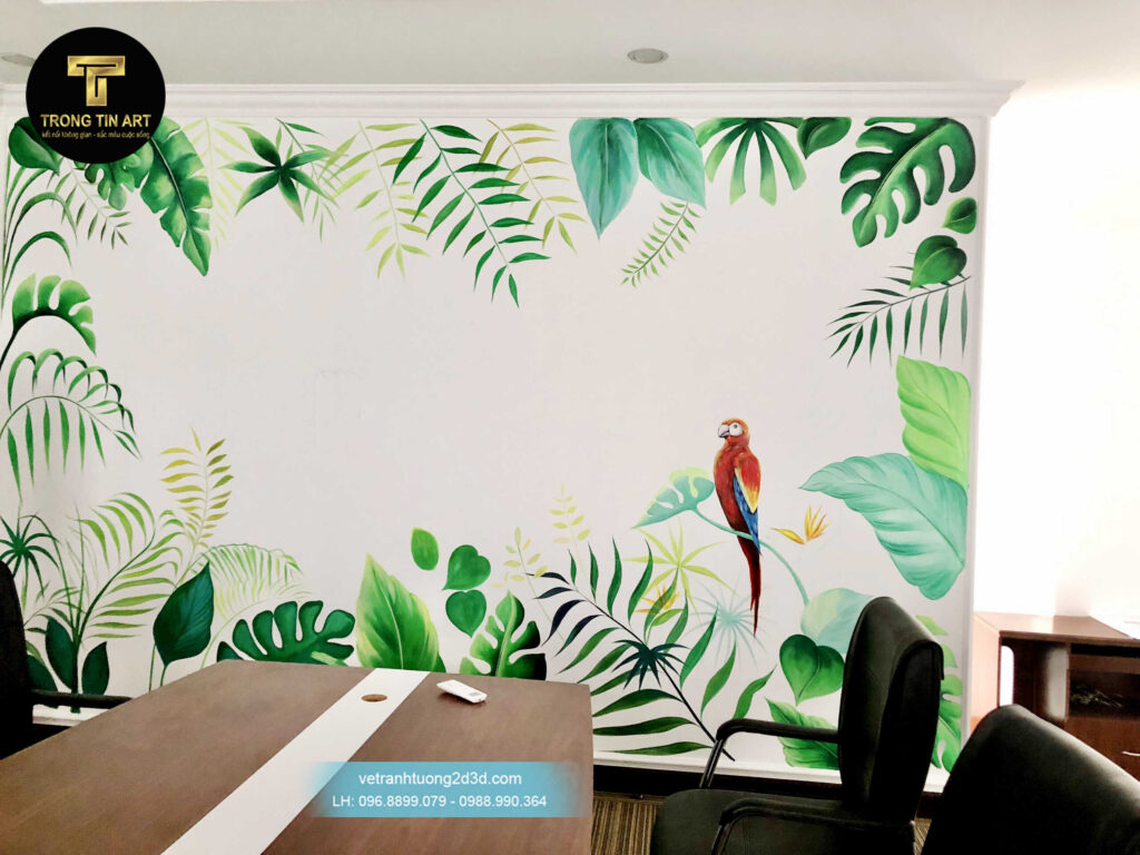 VẼ TRANH TƯỜNG 3D MỸ THUẬT TRỌNG TÍN ART
