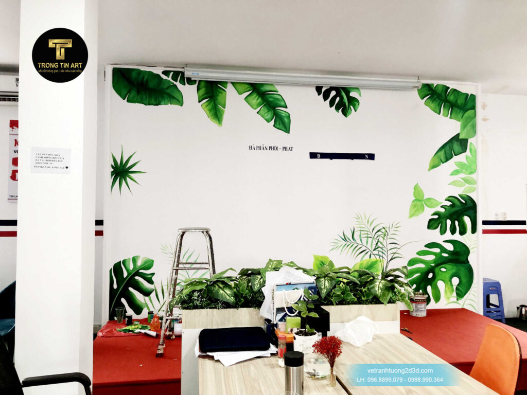 VẼ TRANH TƯỜNG 3D MỸ THUẬT TRỌNG TÍN ART