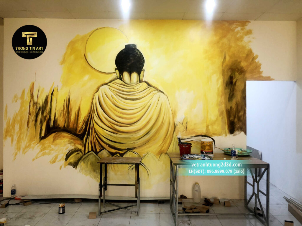 VẼ TRANH TƯỜNG 3D MỸ THUẬT TRỌNG TÍN ART