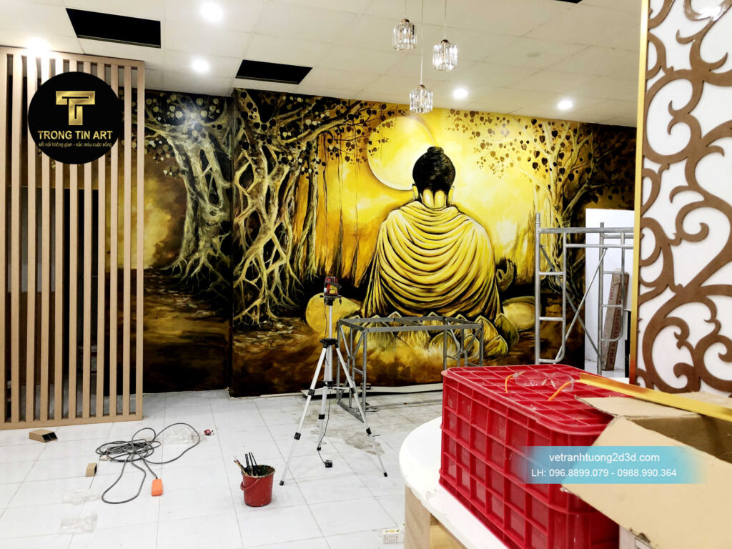 VẼ TRANH TƯỜNG 3D MỸ THUẬT TRỌNG TÍN ART