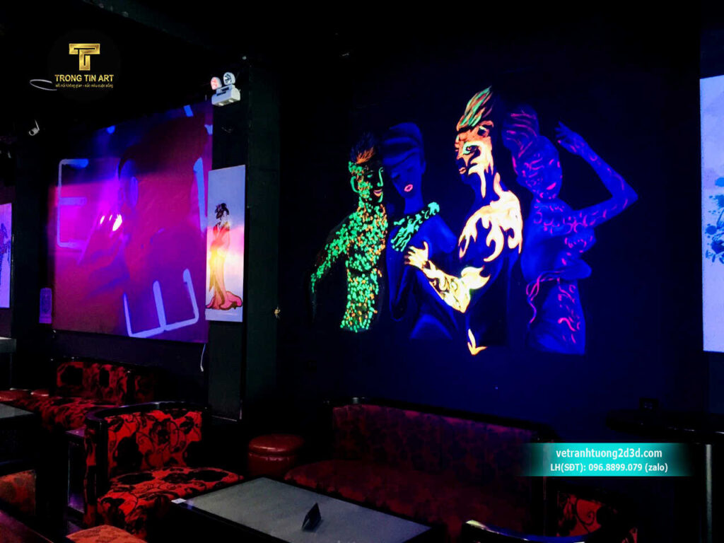 VẼ TRANH TƯỜNG 3D MỸ THUẬT TRỌNG TÍN ART