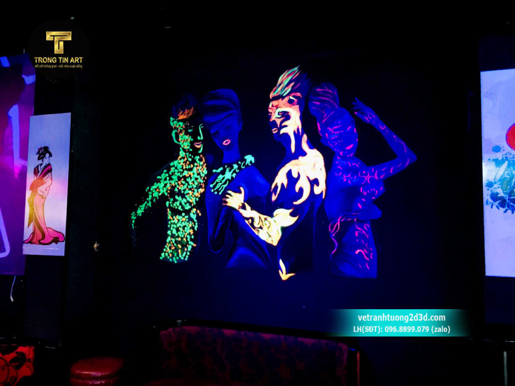 VẼ TRANH TƯỜNG 3D MỸ THUẬT TRỌNG TÍN ART