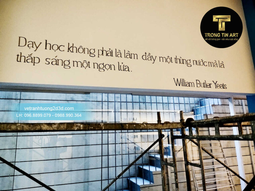 VẼ TRANH TƯỜNG 3D MỸ THUẬT TRỌNG TÍN ART