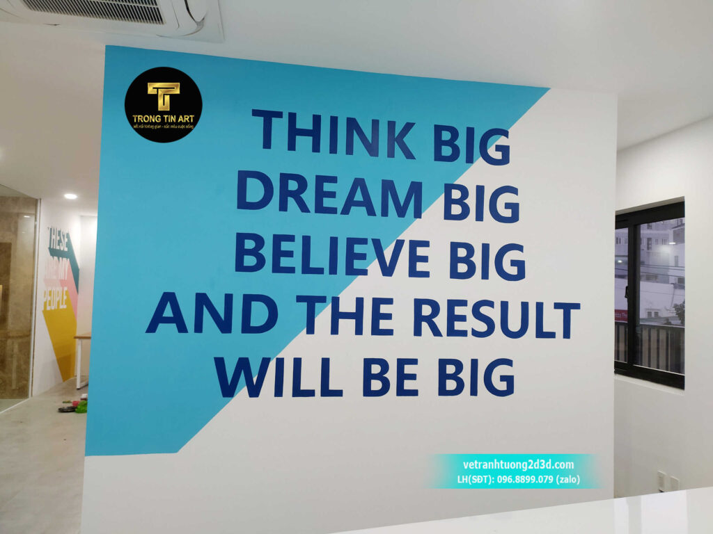 VẼ TRANH TƯỜNG 3D MỸ THUẬT TRỌNG TÍN ART