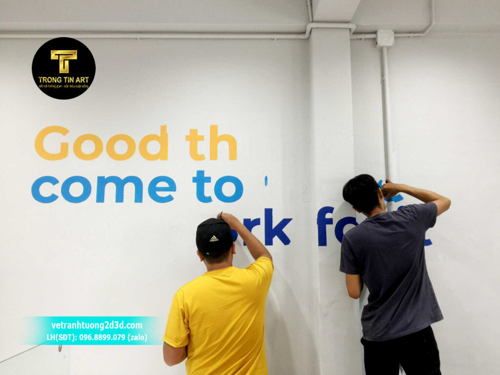 VẼ TRANH TƯỜNG 3D MỸ THUẬT TRỌNG TÍN ART