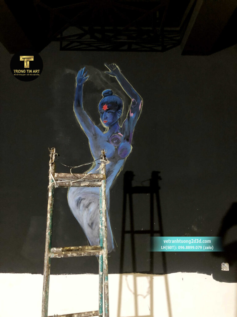 VẼ TRANH TƯỜNG 3D MỸ THUẬT TRỌNG TÍN ART