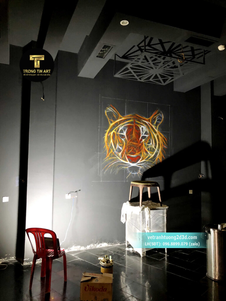 VẼ TRANH TƯỜNG 3D MỸ THUẬT TRỌNG TÍN ART