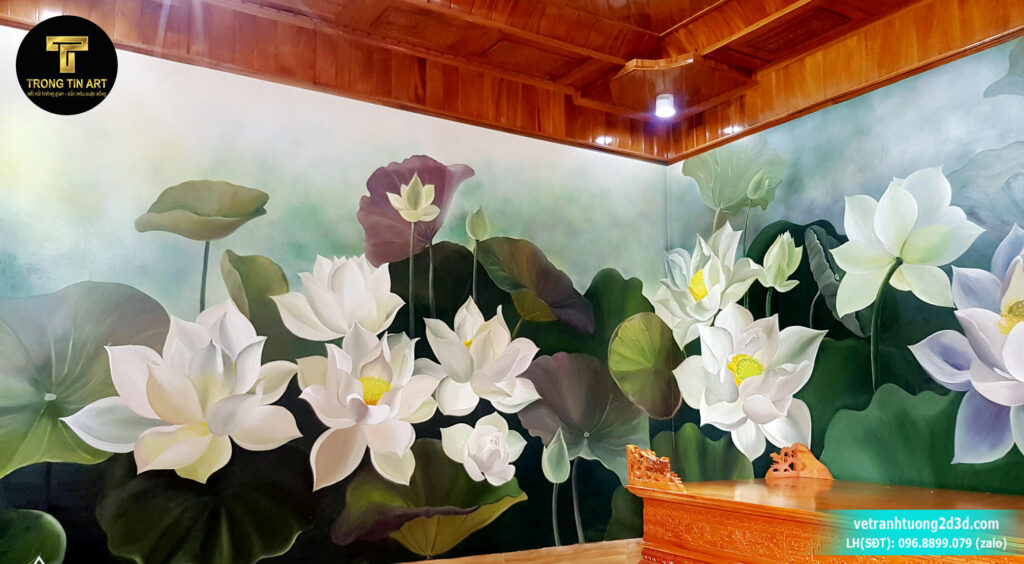 VẼ TRANH TƯỜNG 3D MỸ THUẬT TRỌNG TÍN ART
