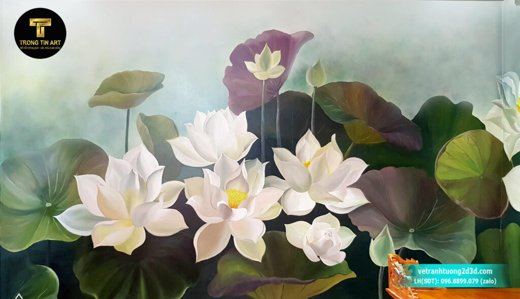 VẼ TRANH TƯỜNG 3D MỸ THUẬT TRỌNG TÍN ART