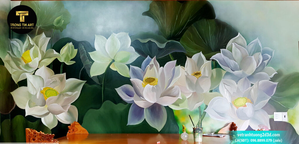 VẼ TRANH TƯỜNG 3D MỸ THUẬT TRỌNG TÍN ART