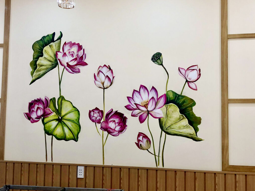 VẼ TRANH TƯỜNG 3D MỸ THUẬT TRỌNG TÍN ART