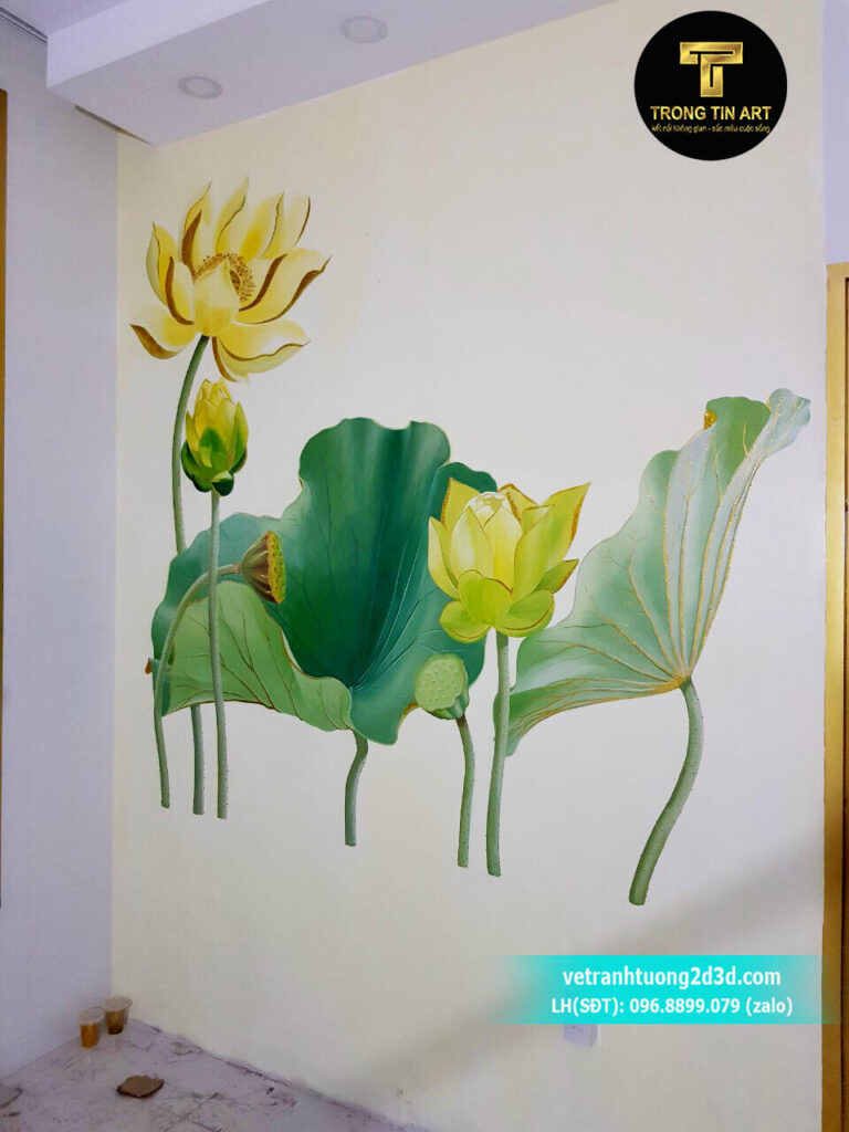 VẼ TRANH TƯỜNG 3D MỸ THUẬT TRỌNG TÍN ART