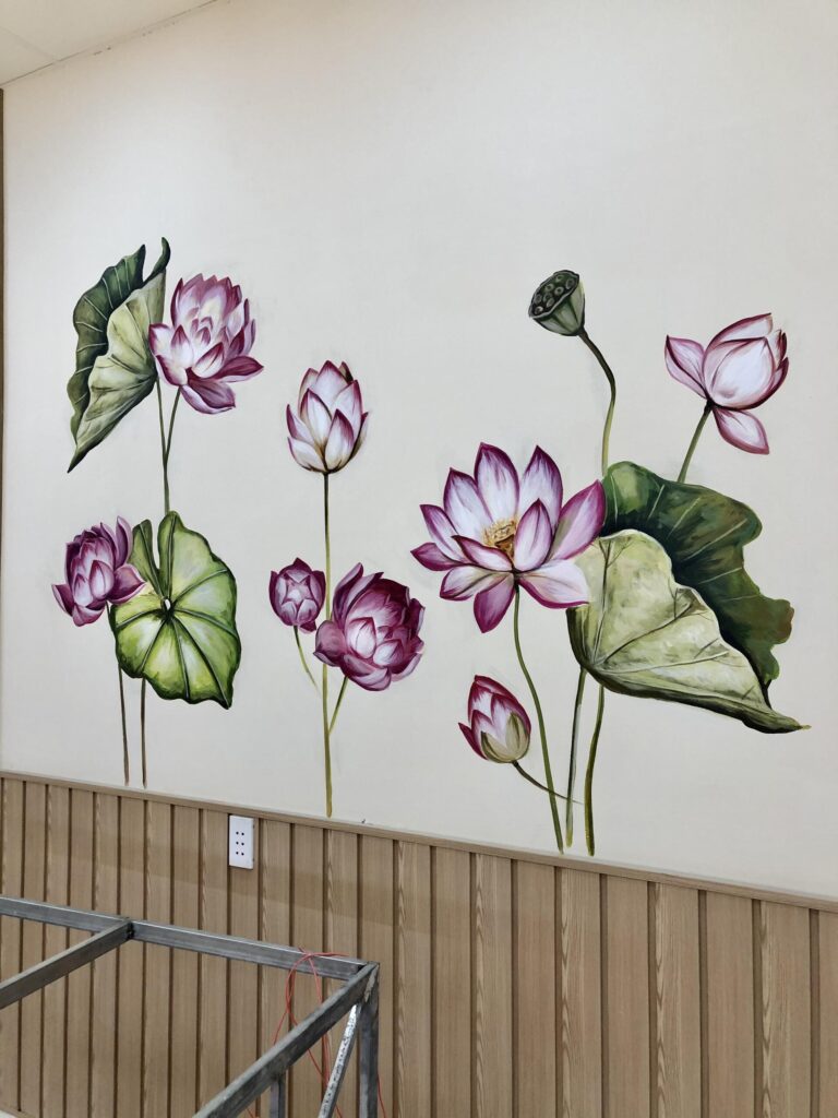 VẼ TRANH TƯỜNG 3D MỸ THUẬT TRỌNG TÍN ART