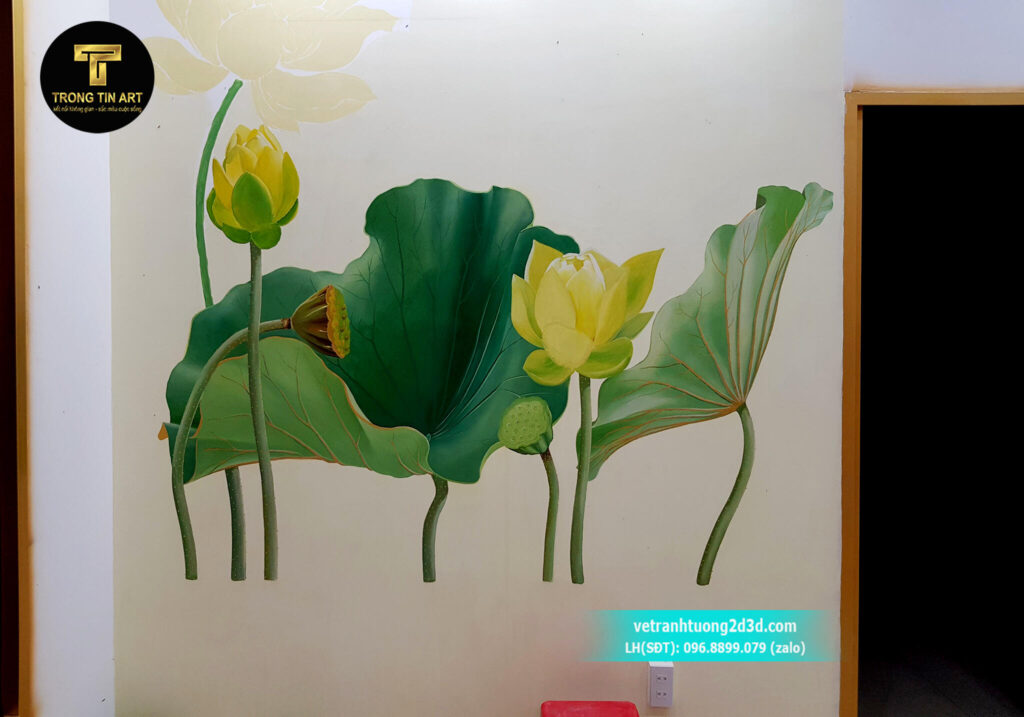 VẼ TRANH TƯỜNG 3D MỸ THUẬT TRỌNG TÍN ART