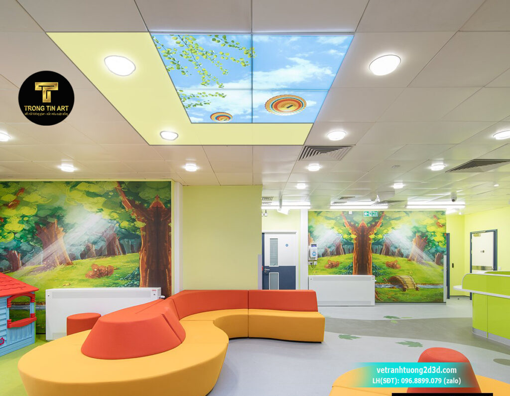 VẼ TRANH TƯỜNG 3D MỸ THUẬT TRỌNG TÍN ART