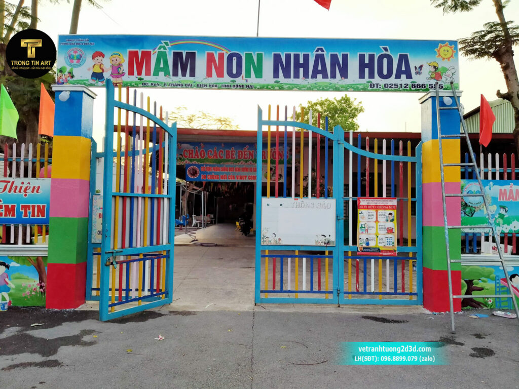 VẼ TRANH TƯỜNG 3D MỸ THUẬT TRỌNG TÍN ART