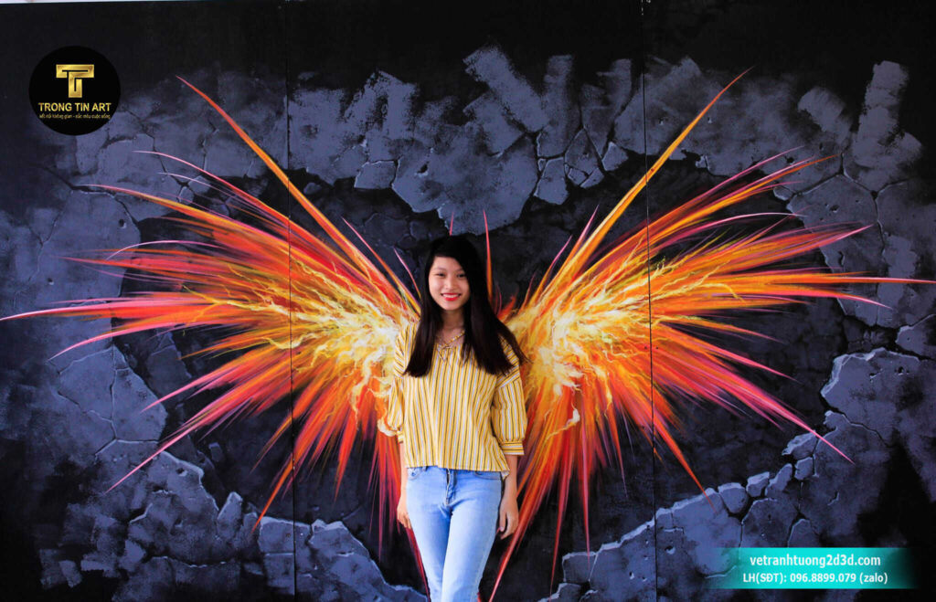 VẼ TRANH TƯỜNG 3D MỸ THUẬT TRỌNG TÍN ART