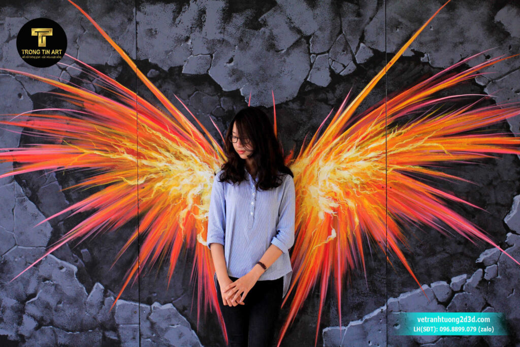 VẼ TRANH TƯỜNG 3D MỸ THUẬT TRỌNG TÍN ART