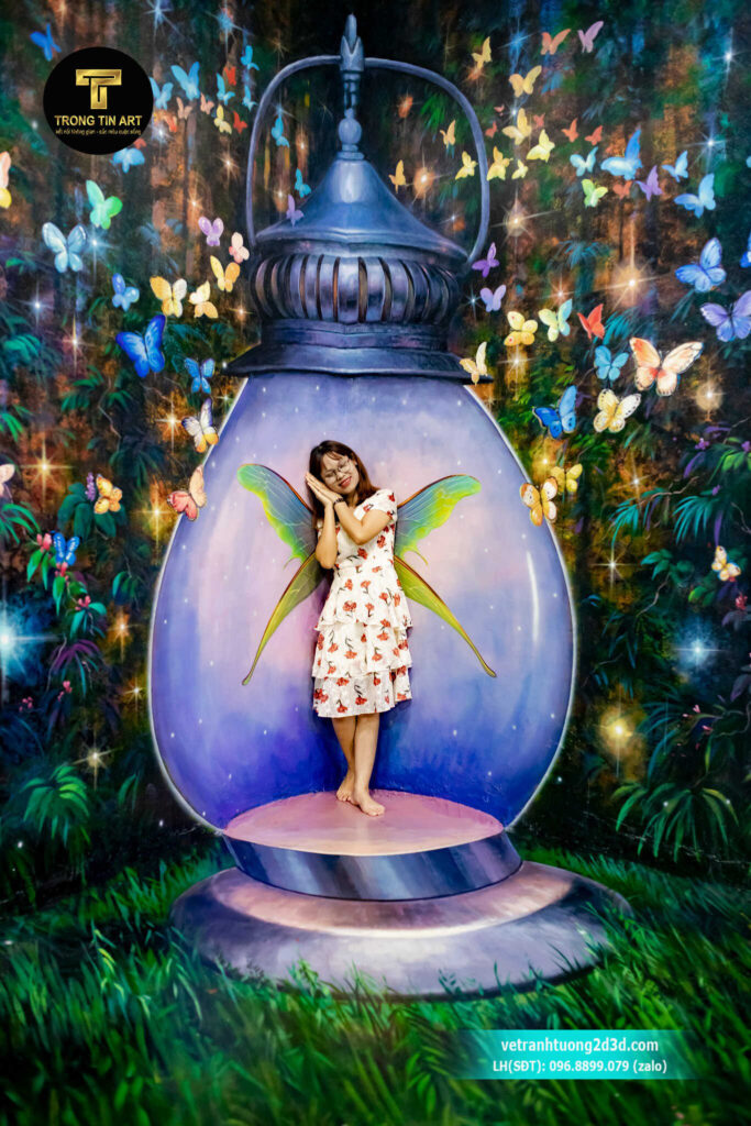 VẼ TRANH TƯỜNG 3D MỸ THUẬT TRỌNG TÍN ART
