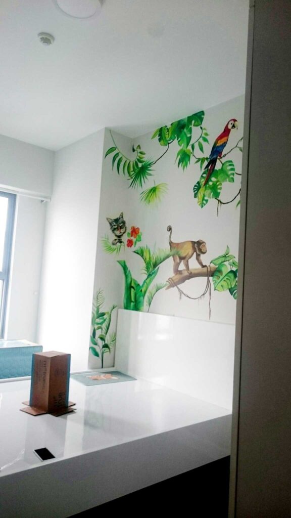 VẼ TRANH TƯỜNG 3D MỸ THUẬT TRỌNG TÍN ART