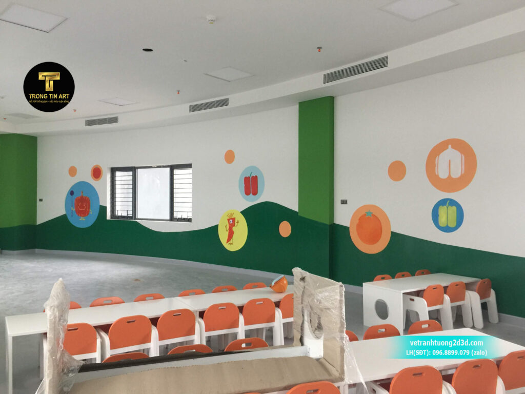 VẼ TRANH TƯỜNG 3D MỸ THUẬT TRỌNG TÍN ART