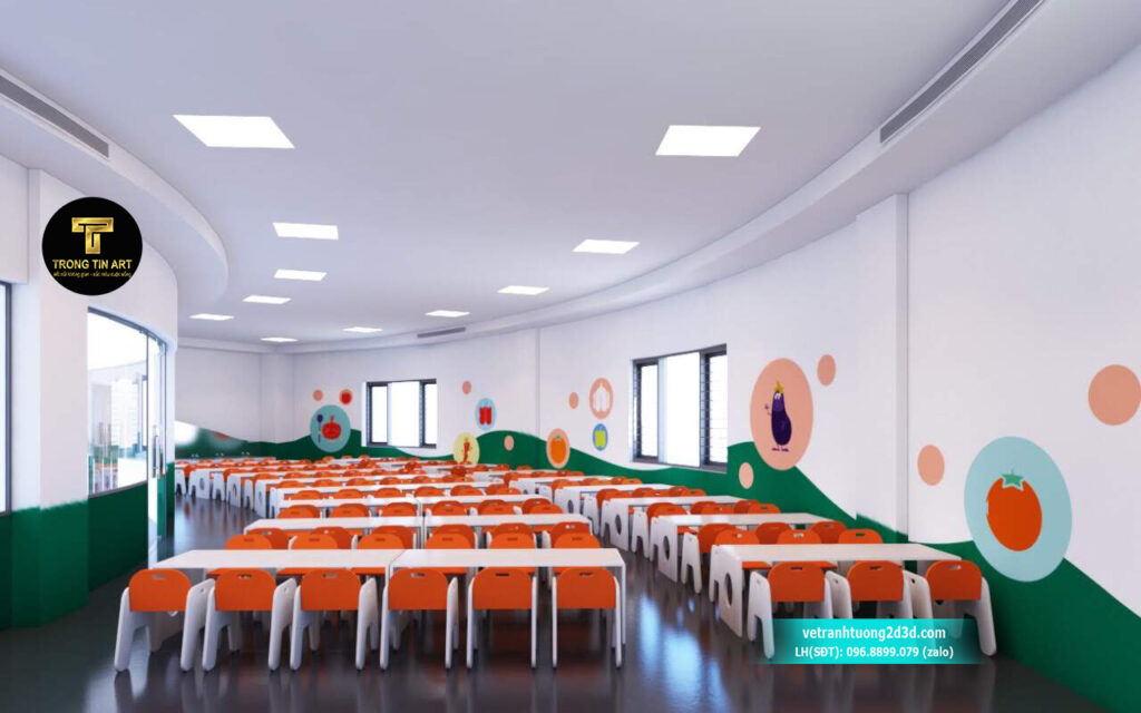 VẼ TRANH TƯỜNG 3D MỸ THUẬT TRỌNG TÍN ART