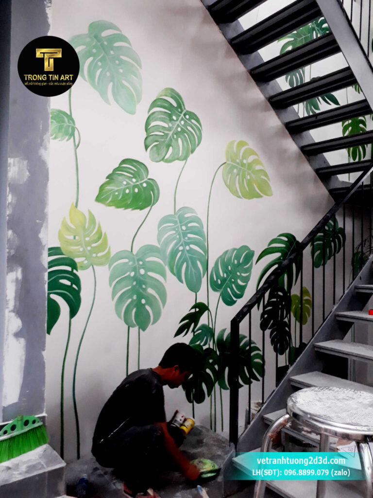 VẼ TRANH TƯỜNG 3D MỸ THUẬT TRỌNG TÍN ART