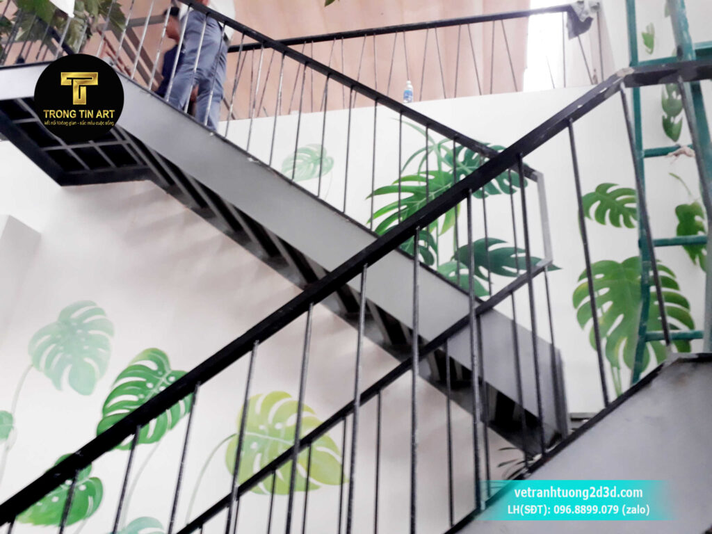 VẼ TRANH TƯỜNG 3D MỸ THUẬT TRỌNG TÍN ART