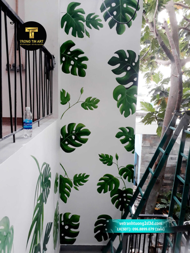 VẼ TRANH TƯỜNG 3D MỸ THUẬT TRỌNG TÍN ART
