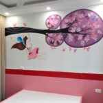 vẽ tranh tường phòng ngủ cho bé (39)