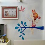 vẽ tranh tường phòng ngủ cho bé (45)