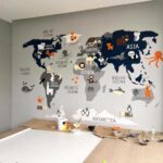 vẽ tranh tường phòng ngủ cho bé (50)