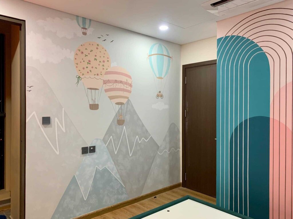 VẼ TRANH TƯỜNG 3D MỸ THUẬT TRỌNG TÍN ART