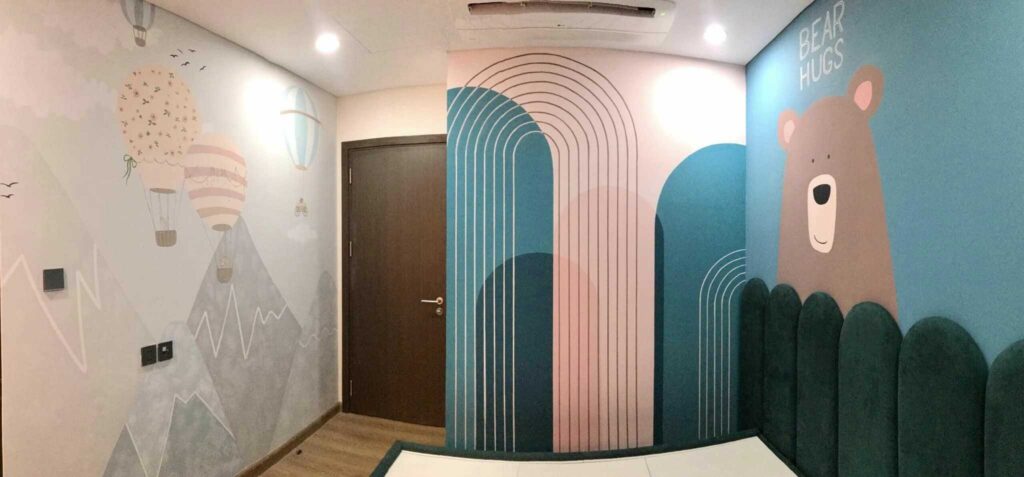VẼ TRANH TƯỜNG 3D MỸ THUẬT TRỌNG TÍN ART