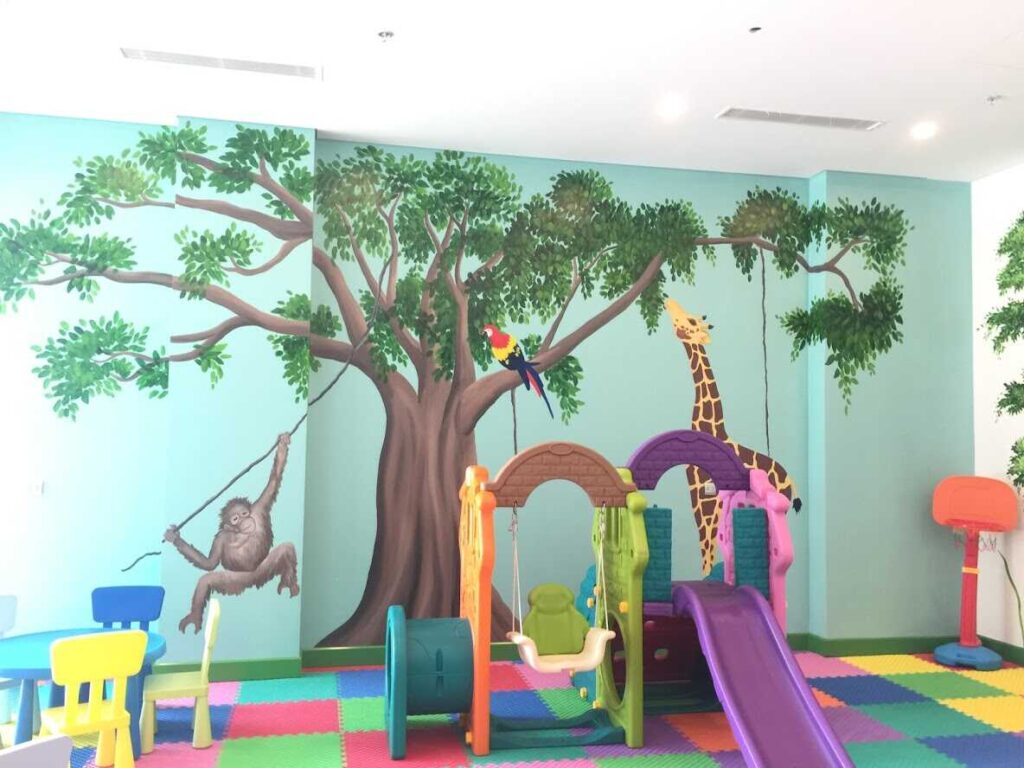 VẼ TRANH TƯỜNG 3D MỸ THUẬT TRỌNG TÍN ART