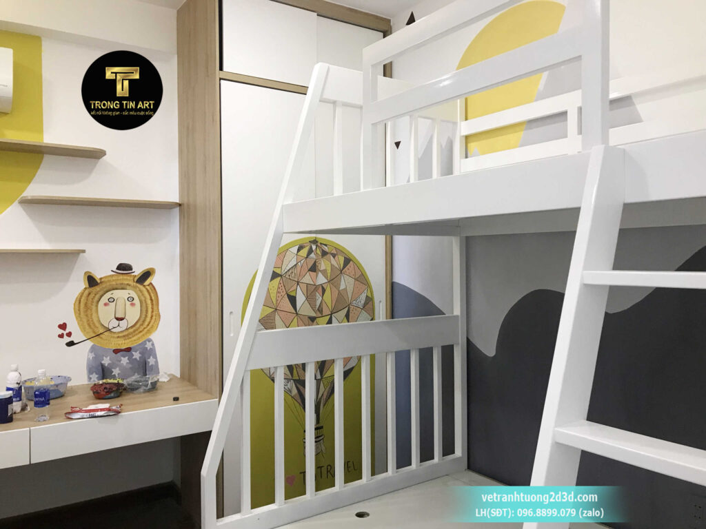 VẼ TRANH TƯỜNG 3D MỸ THUẬT TRỌNG TÍN ART