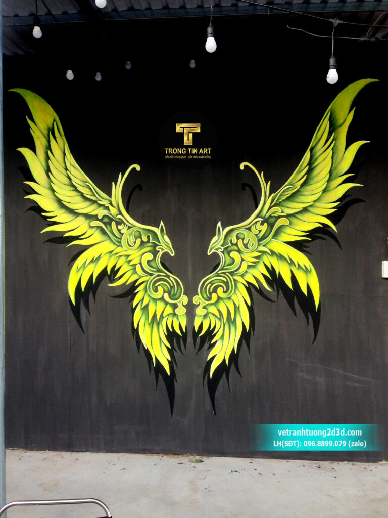 VẼ TRANH TƯỜNG 3D MỸ THUẬT TRỌNG TÍN ART