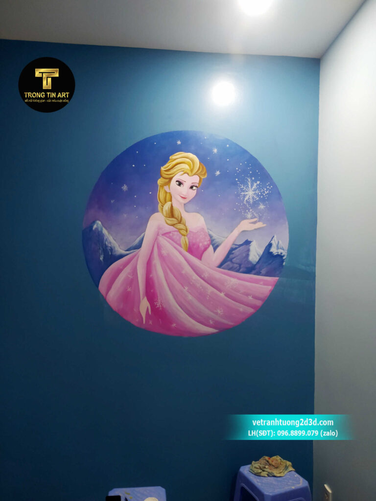VẼ TRANH TƯỜNG 3D MỸ THUẬT TRỌNG TÍN ART